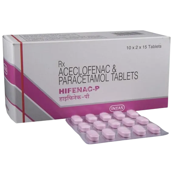 hifenac p tablet 15's